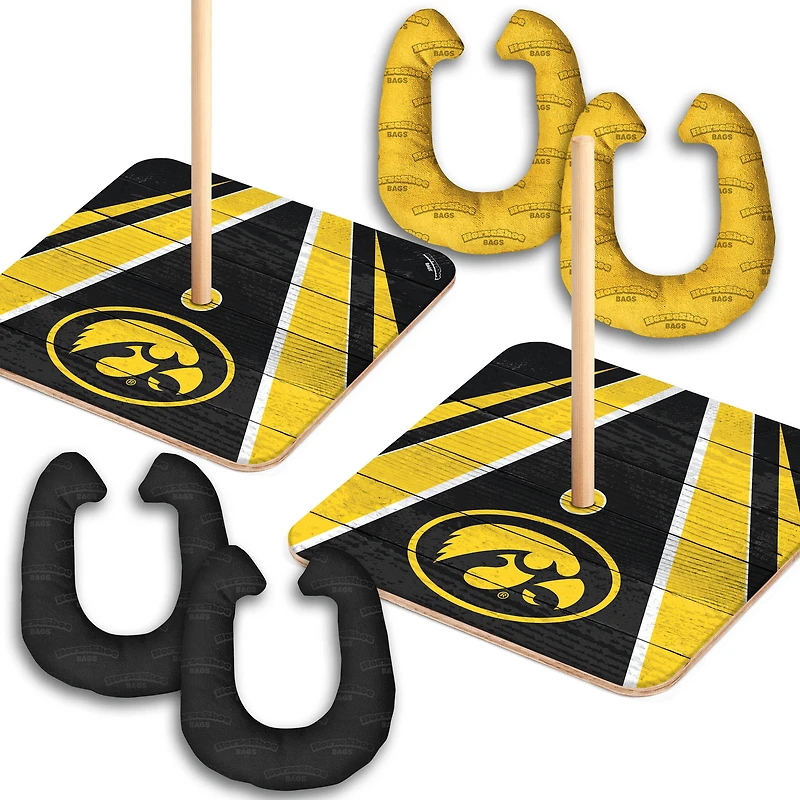 YouTheFan Iowa Hawkeyes Horseshoe Bags Game