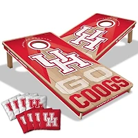 IDNA Houston Cougars 2' x 4' Slogan Series Cornhole Game with Bags