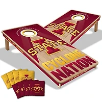 IDNA Iowa State Cyclones 2' x 4' Slogan Series Cornhole Game with Bags