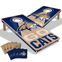 IDNA Montana State Bobcats 2' x 4' Slogan Series Cornhole Game with Bags
