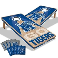 IDNA Memphis Tigers 2' x 4' Slogan Series Cornhole Game with Bags