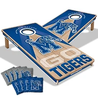 IDNA Memphis Tigers 2' x 4' Slogan Series Cornhole Game with Bags