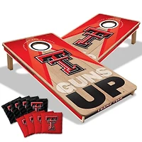IDNA Texas Tech Red Raiders 2' x 4' Slogan Series Cornhole Game with Bags