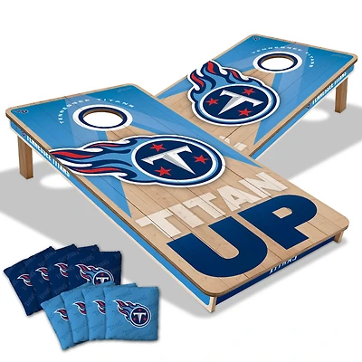 IDNA Tennessee Titans 2' x 4' Slogan Series Cornhole Game with Bags