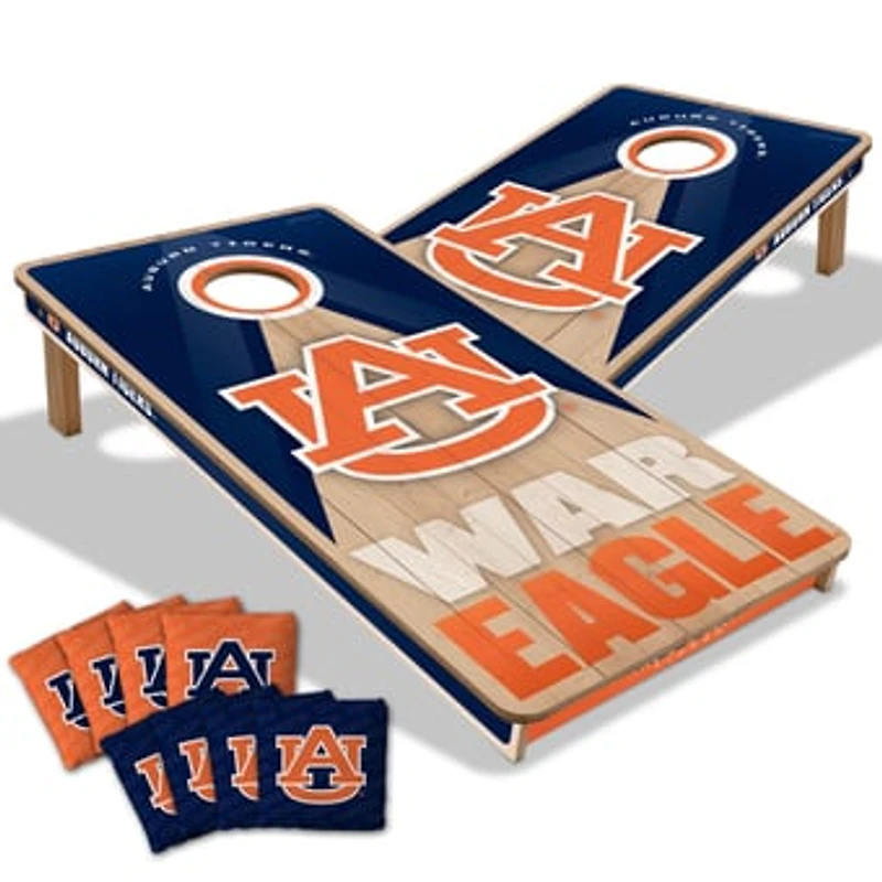 IDNA Auburn Tigers 2' x 4' Slogan Series Cornhole Game with Bags