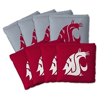 IDNA Washington State Cougars Eight-Piece Cornhole Bag Set