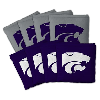 IDNA Kansas State Wildcats Eight-Piece Cornhole Bag Set