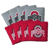 IDNA Ohio State Buckeyes Eight-Piece Cornhole Bag Set