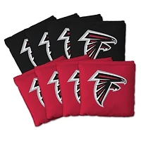 IDNA Atlanta Falcons Eight-Piece Cornhole Bag Set