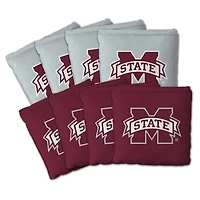 IDNA Mississippi State Bulldogs Eight-Piece Cornhole Bag Set