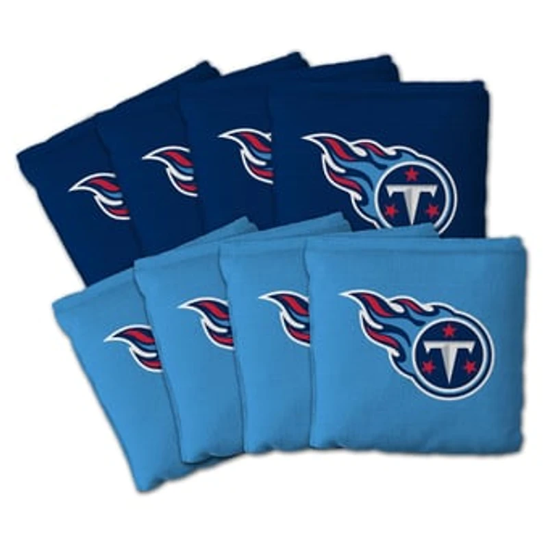 IDNA Tennessee Titans Eight-Piece Cornhole Bag Set