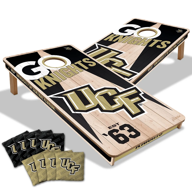 YouTheFan UCF Knights 2' x 4' Cornhole Game with Bags