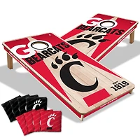 YouTheFan Cincinnati Bearcats 2' x 4' Cornhole Game with Bags