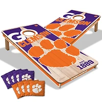 YouTheFan Clemson Tigers 2' x 4' Cornhole Game with Bags