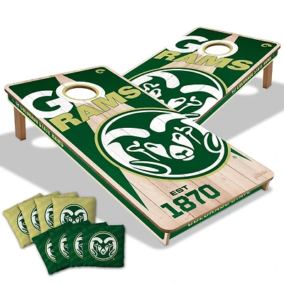 YouTheFan Colorado State Rams 2' x 4' Cornhole Game with Bags