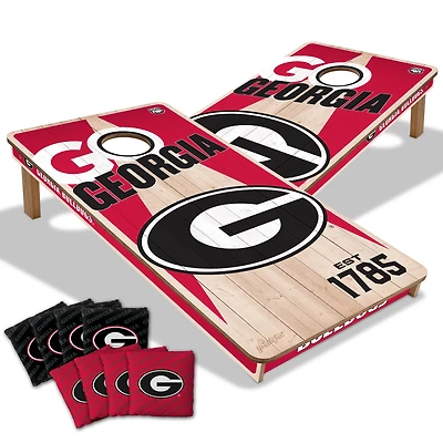 YouTheFan Georgia Bulldogs 2' x 4' Cornhole Game with Bags