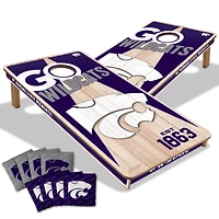YouTheFan Kansas State Wildcats 2' x 4' Cornhole Game with Bags