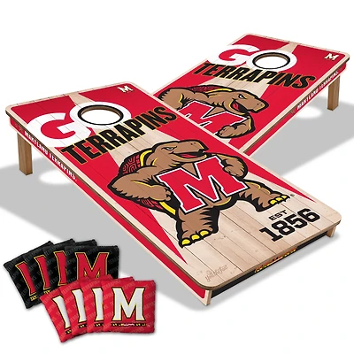 YouTheFan Maryland Terrapins 2' x 4' Cornhole Game with Bags