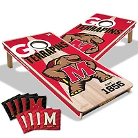 YouTheFan Maryland Terrapins 2' x 4' Cornhole Game with Bags