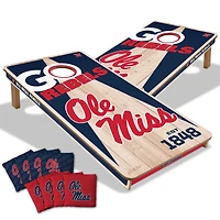 IDNA Ole Miss Rebels 2' x 4' Cornhole Game with Bags