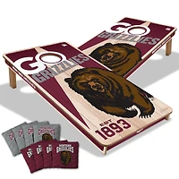 YouTheFan Montana Grizzlies 2' x 4' Cornhole Game with Bags