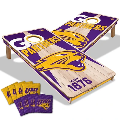 YouTheFan Northern Iowa Panthers 2' x 4' Cornhole Game with Bags