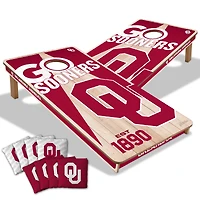 YouTheFan Oklahoma Sooners 2' x 4' Cornhole Game with Bags