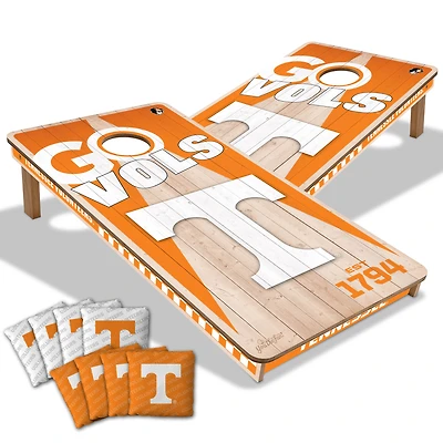 YouTheFan Tennessee Volunteers 2' x 4' Cornhole Game with Bags