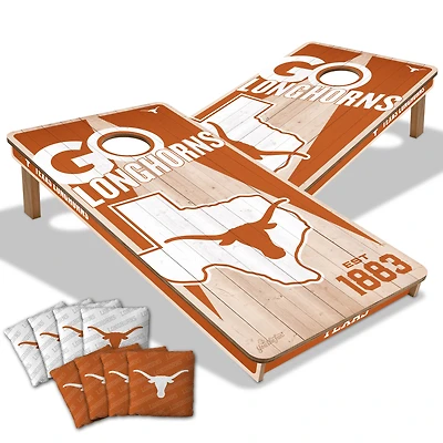 YouTheFan Texas Longhorns 2' x 4' Cornhole Game with Bags