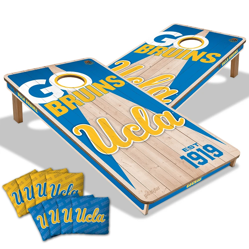 YouTheFan UCLA Bruins 2' x 4' Cornhole Game with Bags