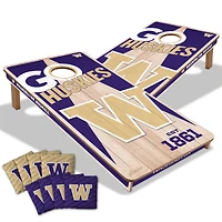 YouTheFan Washington Huskies 2' x 4' Cornhole Game with Bags