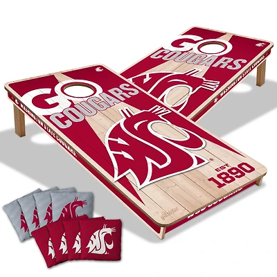 YouTheFan Washington State Cougars 2' x 4' Cornhole Game with Bags