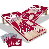 YouTheFan Washington State Cougars 2' x 4' Cornhole Game with Bags