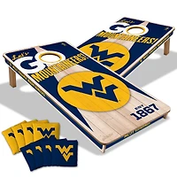YouTheFan West Virginia Mountaineers 2' x 4' Cornhole Game with Bags
