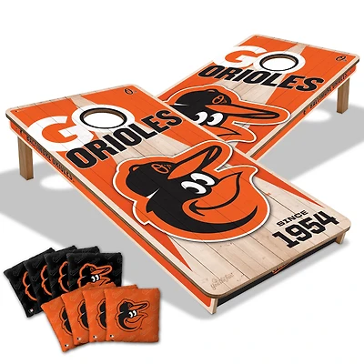 IDNA Baltimore Orioles 2' x 4' Cornhole Game with Bags