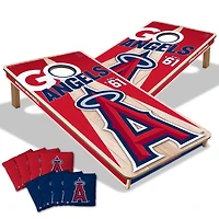 YouTheFan Los Angeles Angels 2' x 4' Cornhole Game with Bags
