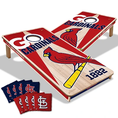 YouTheFan St. Louis Cardinals 2' x 4' Cornhole Game with Bags