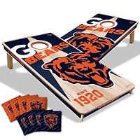 YouTheFan Chicago Bears 2' x 4' Cornhole Game with Bags