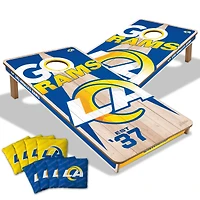 YouTheFan Los Angeles Rams 2' x 4' Cornhole Game with Bags