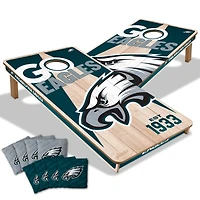 YouTheFan Philadelphia Eagles 2' x 4' Cornhole Game with Bags