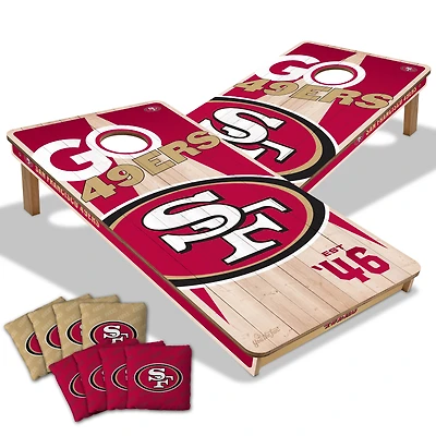 IDNA San Francisco 49ers 2' x 4' Cornhole Game with Bags