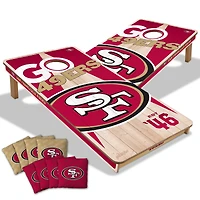 IDNA San Francisco 49ers 2' x 4' Cornhole Game with Bags