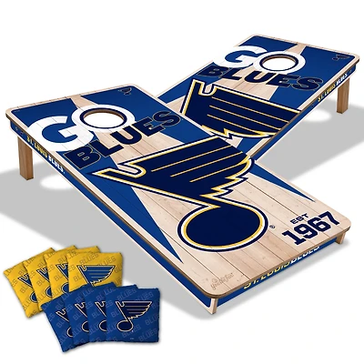 YouTheFan St. Louis Blues 2' x 4' Cornhole Game with Bags