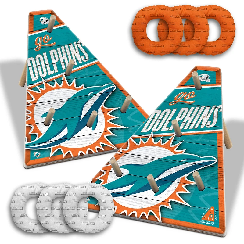 YouTheFan Miami Dolphins 20" x 23" Ring Bag Game