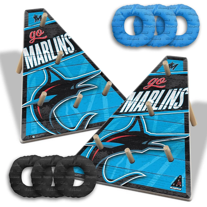 YouTheFan Miami Marlins 20" x 23" Ring Bag Game
