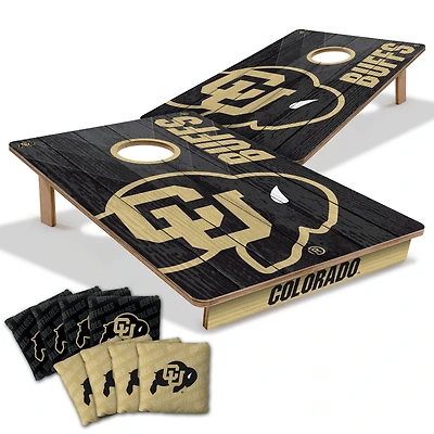 YouTheFan Colorado Buffaloes 2' x 3' Cornhole Game with Bags