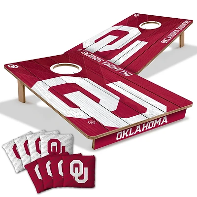 YouTheFan Oklahoma Sooners 2' x 3' Cornhole Game with Bags