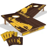 YouTheFan Wyoming Cowboys 2' x 3' Cornhole Game with Bags