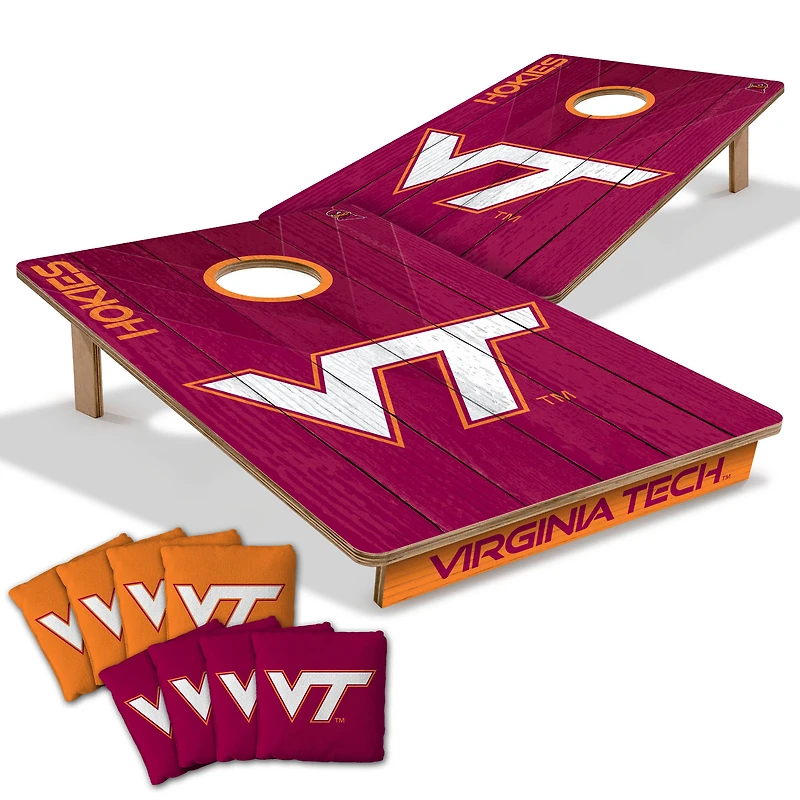 YouTheFan Virginia Tech Hokies 2' x 3' Cornhole Game with Bags