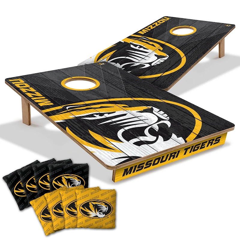 YouTheFan Missouri Tigers 2' x 3' Cornhole Game with Bags